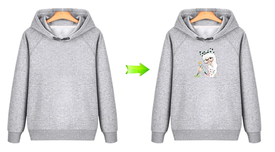 Cute Girls Clothes Applique Washable Clothing Deco Diy Accessory Heat Transfer New Design Badges Iron-On Transfers (2)