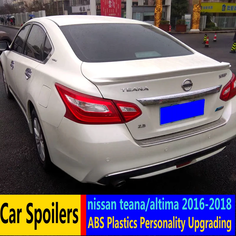 Для Nissan Teana/Altima спойлер 2016 2017 2018 Высокое качество ABS Материал автомобильное заднее
