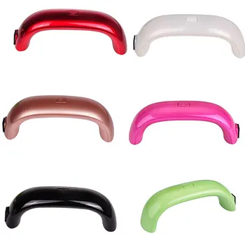 

Hot Sale 6 Colors Small LED Nail Lamp Portable Nail Phototherapy Unit USB Nail Polish Light 9W Nail Dryer