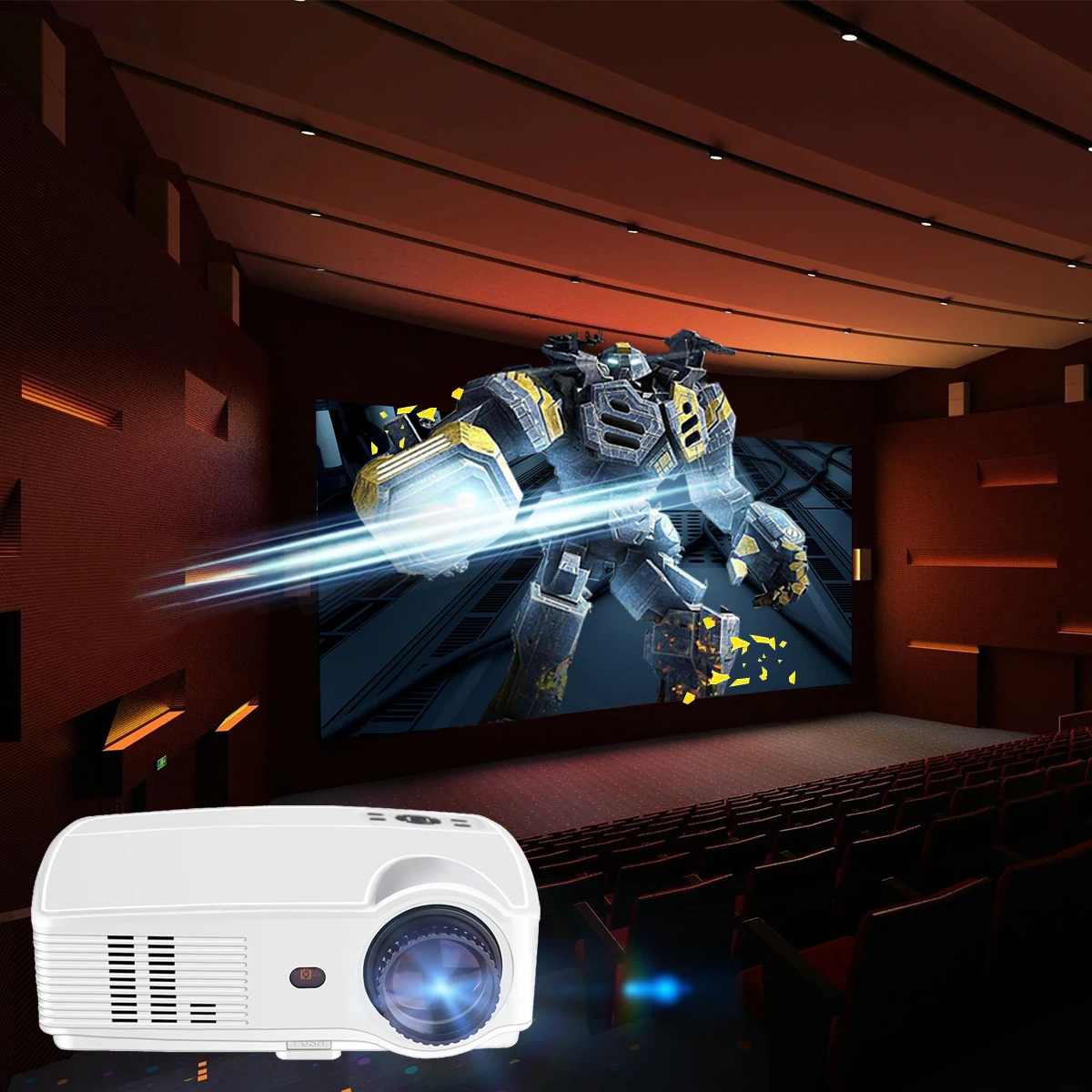 SV-328 330 Lumens LCD Technology Smart Projector For High-definition Home Theater Small Office AV VGA cable SV-328 330 Lumens LCD Technology Smart Projector For High-definition Home Theater Small Office AV VGA cable
