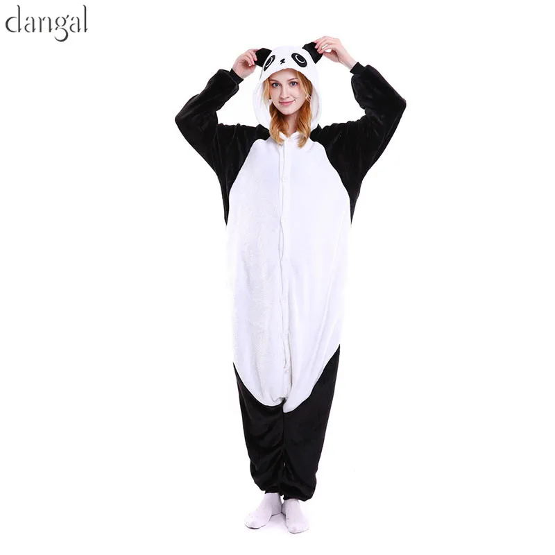 

Kigurumi Panda Kigurumi Pajamas Panda Pajama Panda Onesie Fleece Pajamas Panda Costume Unisex Couple Pajama Sets Warm Soft