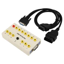 Профессиональный OBD2 булавку из коробки размножительная коробка Тесты er диагностический OBD2 контактный разъем Covere все Тесты точки высокое качество