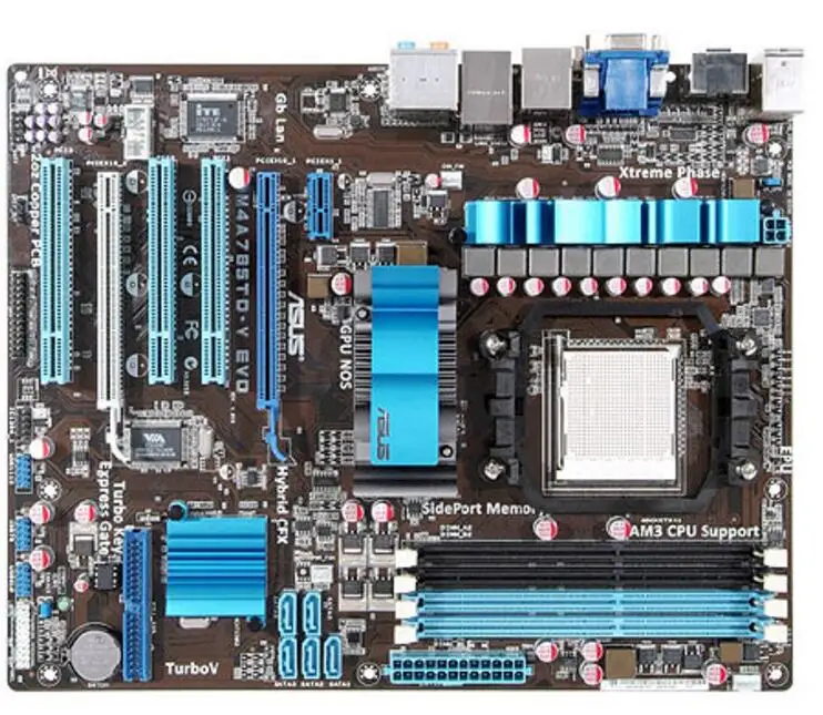 Для ASUS M4A785TD V EVO оригинальный б/у настольный компьютер для материнской платы AMD 785G