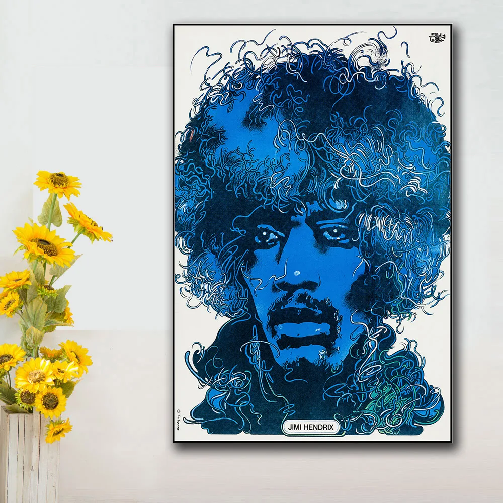 Aliexpress.com : Buy Wall Picture Jimi Hendrix Polish One ...