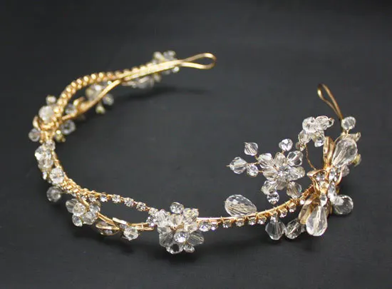 

Crystal Wedding Headband Rhinestone Bridal Hair Jewelry Hair Accessorie Headpiece Tiara Noiva Headwear WIGO0355