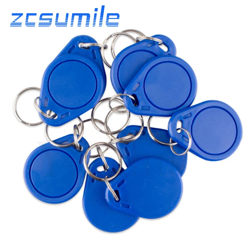 10 pcs EM4305 125khz ID Keyfob RFID Tag Token Ring Waterproof and fallproof 10pcs lot t5577 chip card read and write 125khz rfid tag key fob token ring waterproof and fallproof