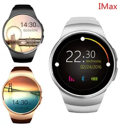 Smartch Новинка 2017 года KW18 Смарт-часы сердечного ритма Bluetooth SmartWatch SIM Совместимость с Apple IOS Android pk kw88 dz09