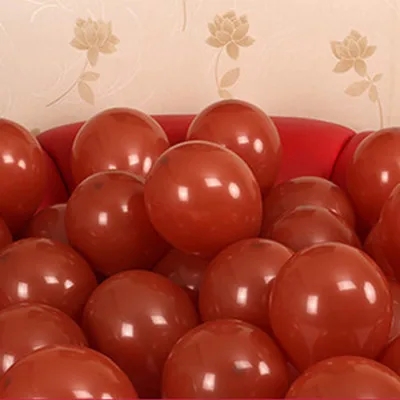 30 шт., 10 дюймов красно-несколько Цвет на день рождения латексный свадьбы шарики для свадебного украшения День рождения Детская игрушка шар