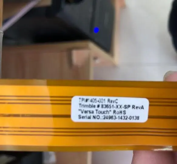 

touch screen or touch glass only touch for panel TPI#1405-001 Rev C 124X196mm