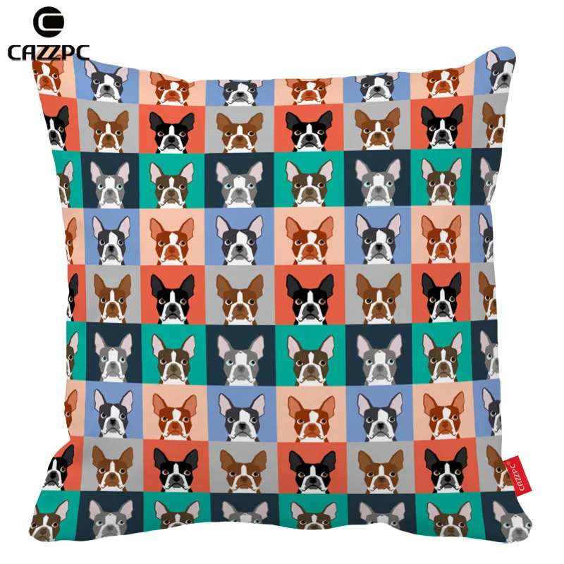 Поп арт Alpacas Corgi балетные мопса ПЭТ печать на заказ чехлы декоративные подушки