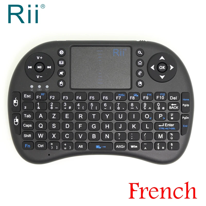Original Rii i8 2 4G Wireless French font b Mini b font Wireless Keyboard for Android