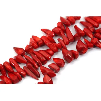 

Natural Red Irregular Spacer Coral Beads Finding Making Charms 13*4mm Wholesale African Beads Jewelry DIY Free Shipping CB025
