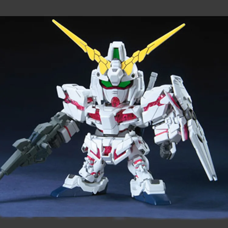 

Hot SD uper Deformed Mobile Suit Gundam UC Unicorn RX-0 01 Destroy Mode Assembly model toys collection for boys gifts