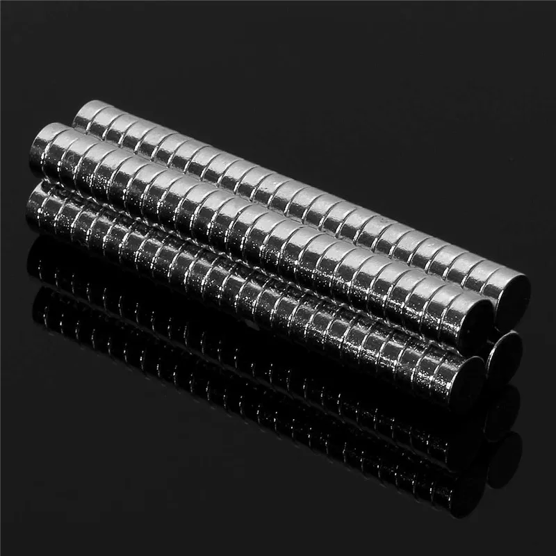 

100pcs 5 x 2mm N52 Round Magnets Rare Earth Neodymium Disc Permenent Magnets Super Strong Circular NdFeB 5mm x 2mm Magnet