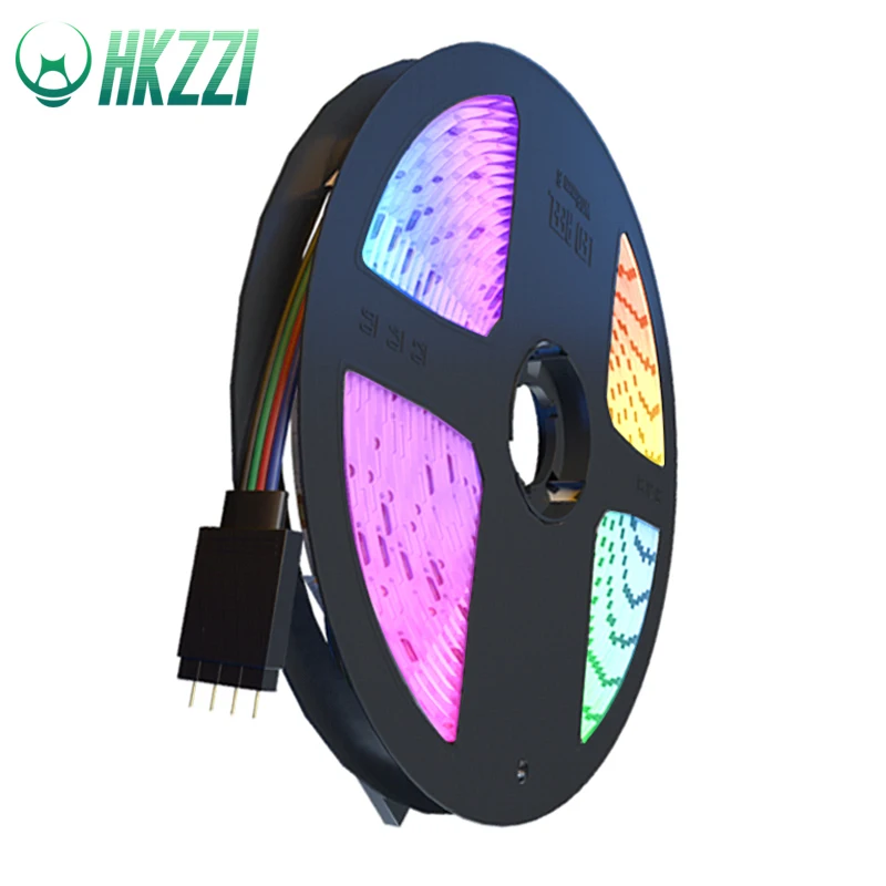 Hkzzi AC/DC 12 V 5050 Светодиодные ленты 60 светодиодный s/m 5 м/рулон 300 s IP65