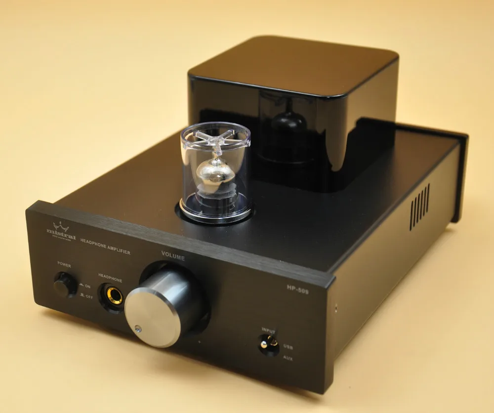 Mistral HP-509 Class A Vacuum Tube Headphone Amplifier, Preamp with 24bit /192kHz DAC Mistral HP-509 Class A Vacuum Tube Headphone Amplifier, Preamp with 24bit /192kHz DAC