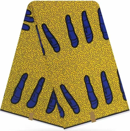 Tissus воск африканская восковая печатная ткань Высококачественная Анкара ткань африканская ткань для одежды 6 ярдов хлопковая ткань HH-B246 - Цвет: 26