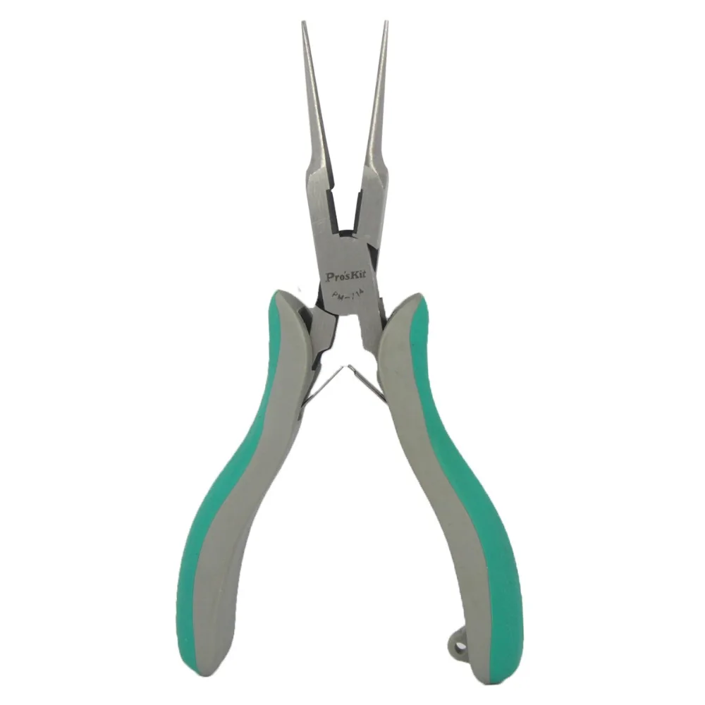 

Free Shipping Proskit PM-714 Needle Nose Pliers Cable Cutter Electrician Hand Tools For Electronics Ferramentas Multi Tool
