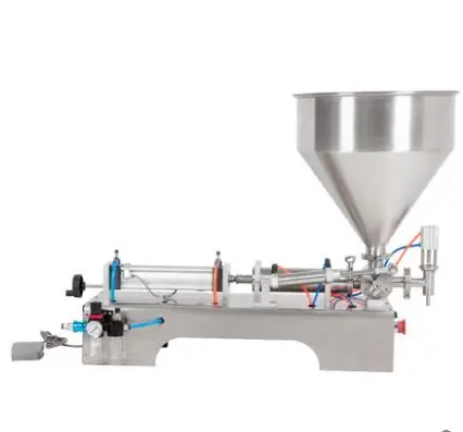 G1WG Single Head Paste Horizontal Pneumatic Filling Machine vertical and horizontal equal parts pf100b 5c indexing head center height 100mm for milling grinding and drilling machines
