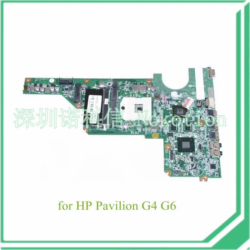 DAR13JMB6C0 REV C 681045-001 For hp pavilion G4 G6 laptop motherboard HM65 Nvidia graphics