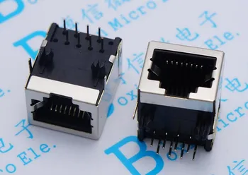 

40pcs RJ45 socket 18.3 8P8C network interface / network cable socket 18 * 13mm