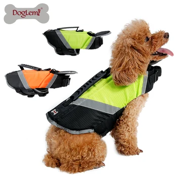 

Free shipping Dog Life Jacket Vest with Extra Padding for Dogs Reflecting