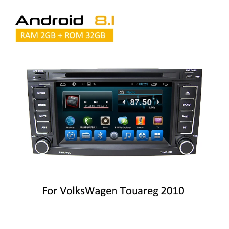 

2 Din Android Car Stereo Multimedia System for Volkswagen 2004- 2011 With Touch Screen GPS Navigation AUX Bluetooth Rear Camera