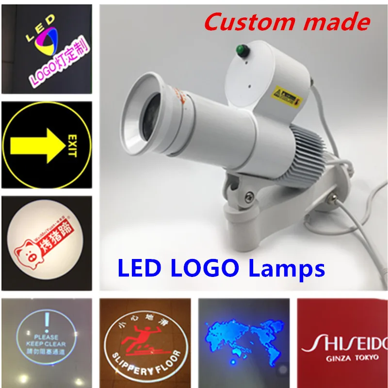 LED Logo lamps 10W 5000 lumens advertising Dynamic Gobo spotlight