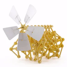 Головоломка-Тварь с питанием от ветра, сделай сам, ходунки, сборка strandbeest, DIY модели, строительные наборы, игрушки, экологические развивающие игрушки, подарок
