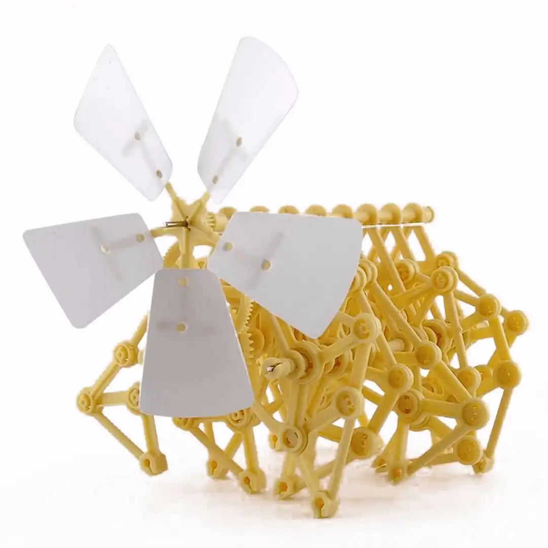 Головоломка-Тварь с питанием от ветра, сделай сам, ходунки, сборка strandbeest, DIY модели, строительные наборы, игрушки, экологические развивающие игрушки, подарок - изображение
