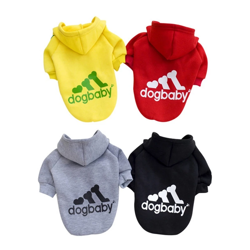 

Sports Dog Coats Jackets Pet Clothes For Small Dogs Outfits Soft Chihuahua Sweater Clothing For Dogs Cats Overalls For Puppies