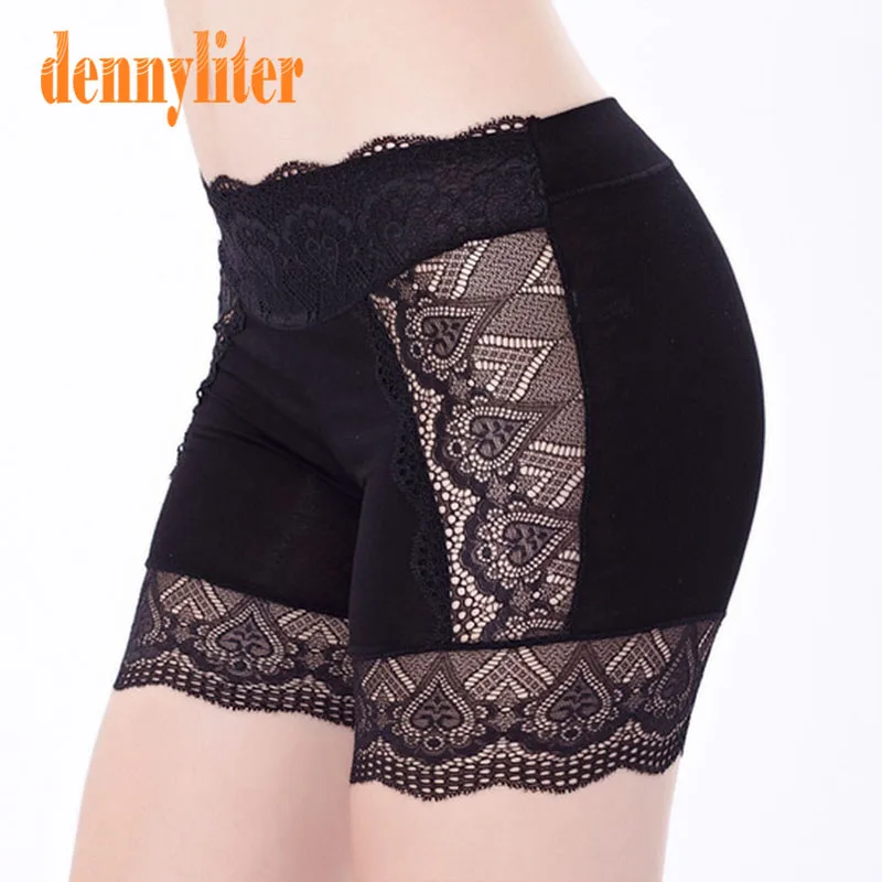DENNYLITER Lace Safety Short Pants Female Shorts Underwear Women
