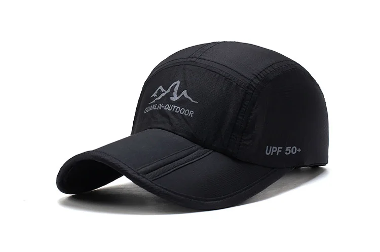 [AETRENDS] ультра-тонкая быстросохнущая складная бейсболка для мужчин и женщин, летняя кепка для путешествий, шляпы от солнца, Z-5119