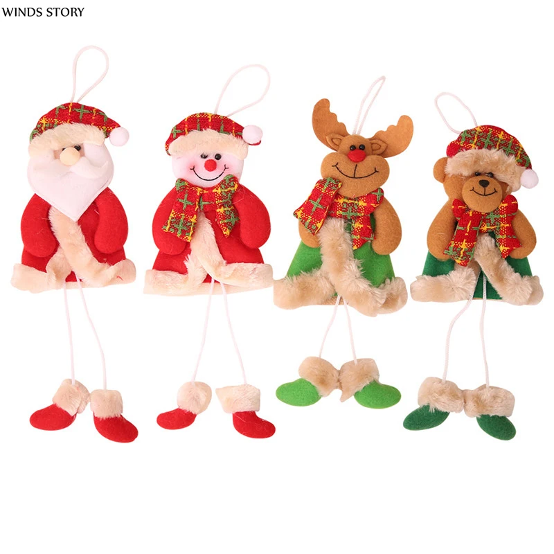 

New Year Christmas Decorations for Home Santa Snowman Pendant Christmas Ornaments Merry Christmas Tree Decorations Chrismas Toys