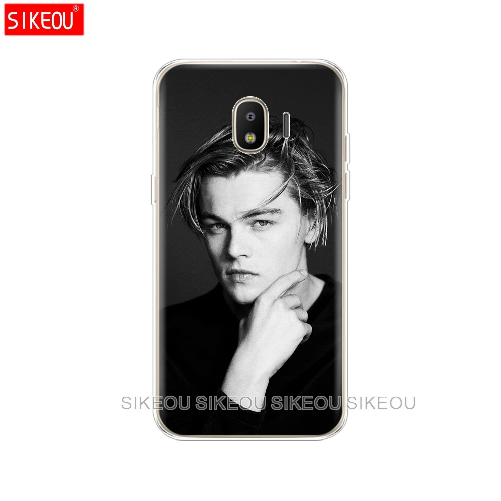 Силиконовый чехол для телефона Samsung Galaxy J3 J5 J7 2017 J330 J530 J730 PRO j2 2018 Leonardo Dicaprio young
