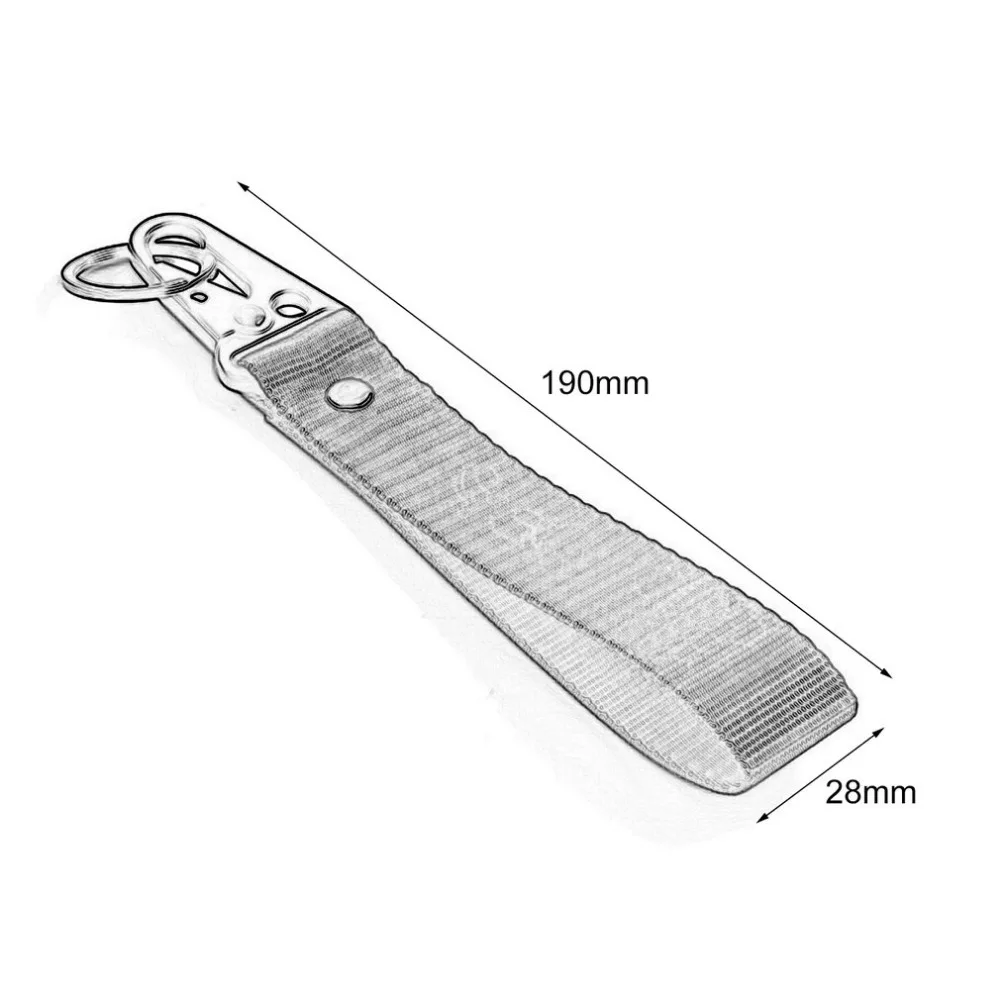 Универсальный автомобильный брелок, ремешок для ключей, веревка для ключей с зажимом, БЫСТРОРАЗЪЕМНАЯ цепочка для ключей, лента, лямки, прочный ремешок