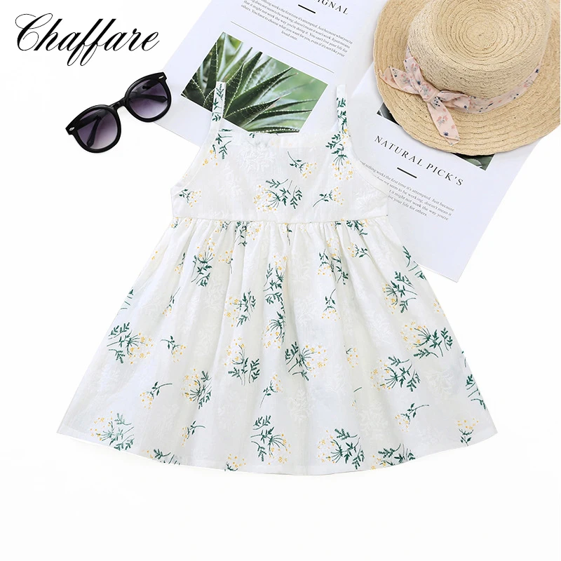 Chaffare Strap Girls Summer Dress Kids Summer Pageant Princess Dresses ...