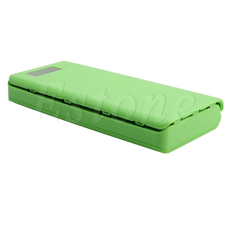 

USB Mobile Power Bank Charger DIY Pack 8pcs 18650 Battery Case Holder for Phone