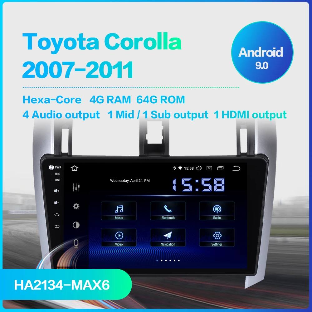 Flash Deal Dasaita 10.2" IPS Car Android 9.0 Stereo for Toyota Corolla Radio 2007 2008 2009 2010 2011 Bluetooth GPS Navigator 2 Din MAX6 1 Flash Deal Dasaita 10.2" IPS Car Android 9.0 Stereo for Toyota Corolla Radio 2007 2008 2009 2010 2011 Bluetooth GPS Navigator 2 Din MAX6 1