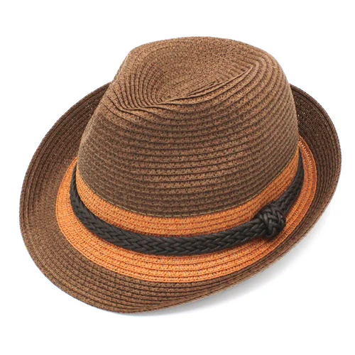 Высокое качество Лето Шляпы широкополые для женщин для Для мужчин Для женщин Соломенная Панама Кепки S пляж УФ шляпа двойной Цвет Жан Кепки сомбреро де Панама yy60269 - Цвет: Coffee Panama Hats