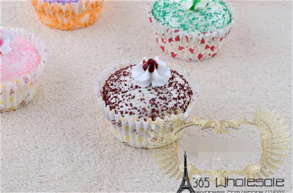 Artificial Cupcake squishy toys 6pcs - 5