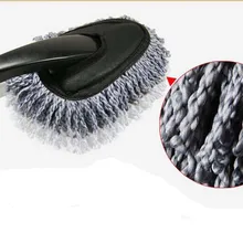 5 шт./лот серый многофункциональная автомобильная тряпка удаления пыли для очистки от пыли кисточка, запыление инструмент