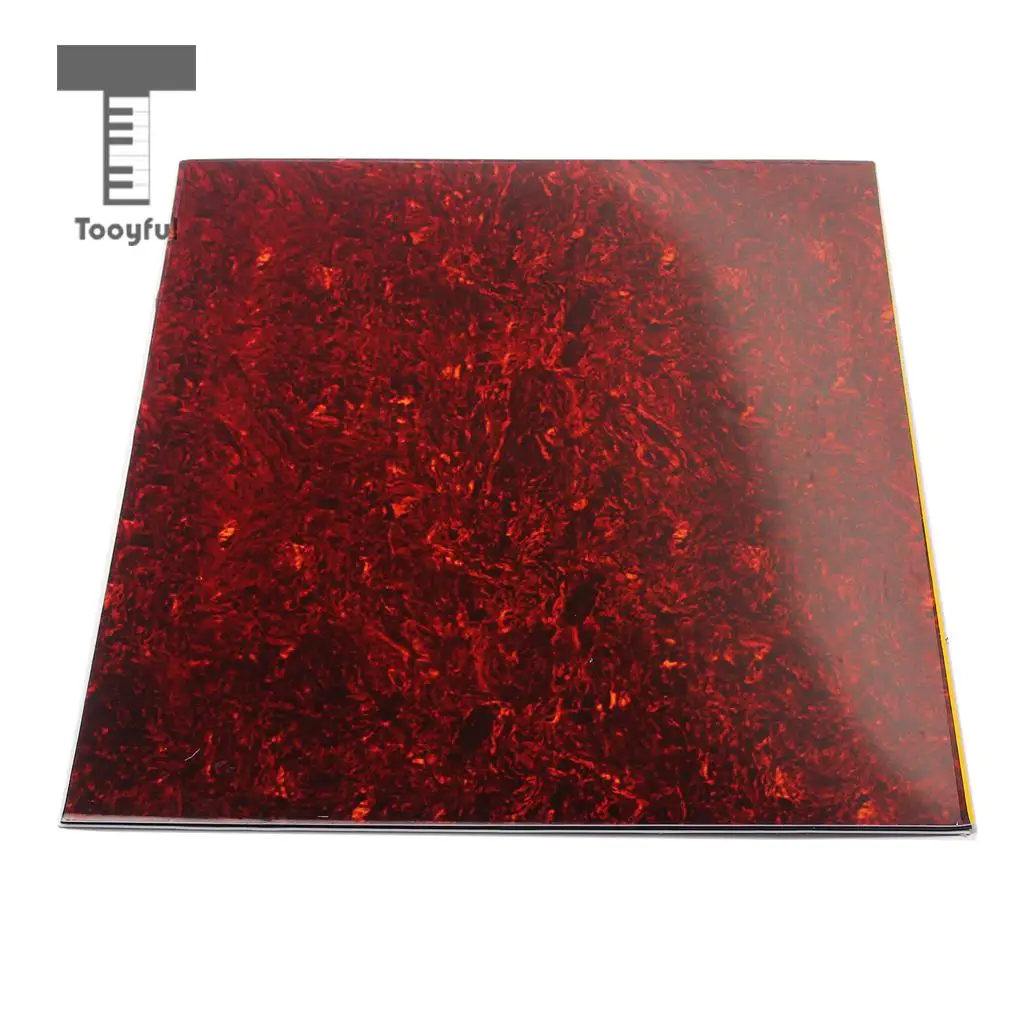 Tooyful Finest PVC 3 Ply Guitar Bass Pickguard Blank Material Scratch Plate Sheet Guitar Protector Decoration