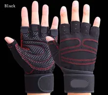 Gym Body Building Training Fitness Gloves Sports Equipment Weight lifting Workout Exercise breathable Wrist