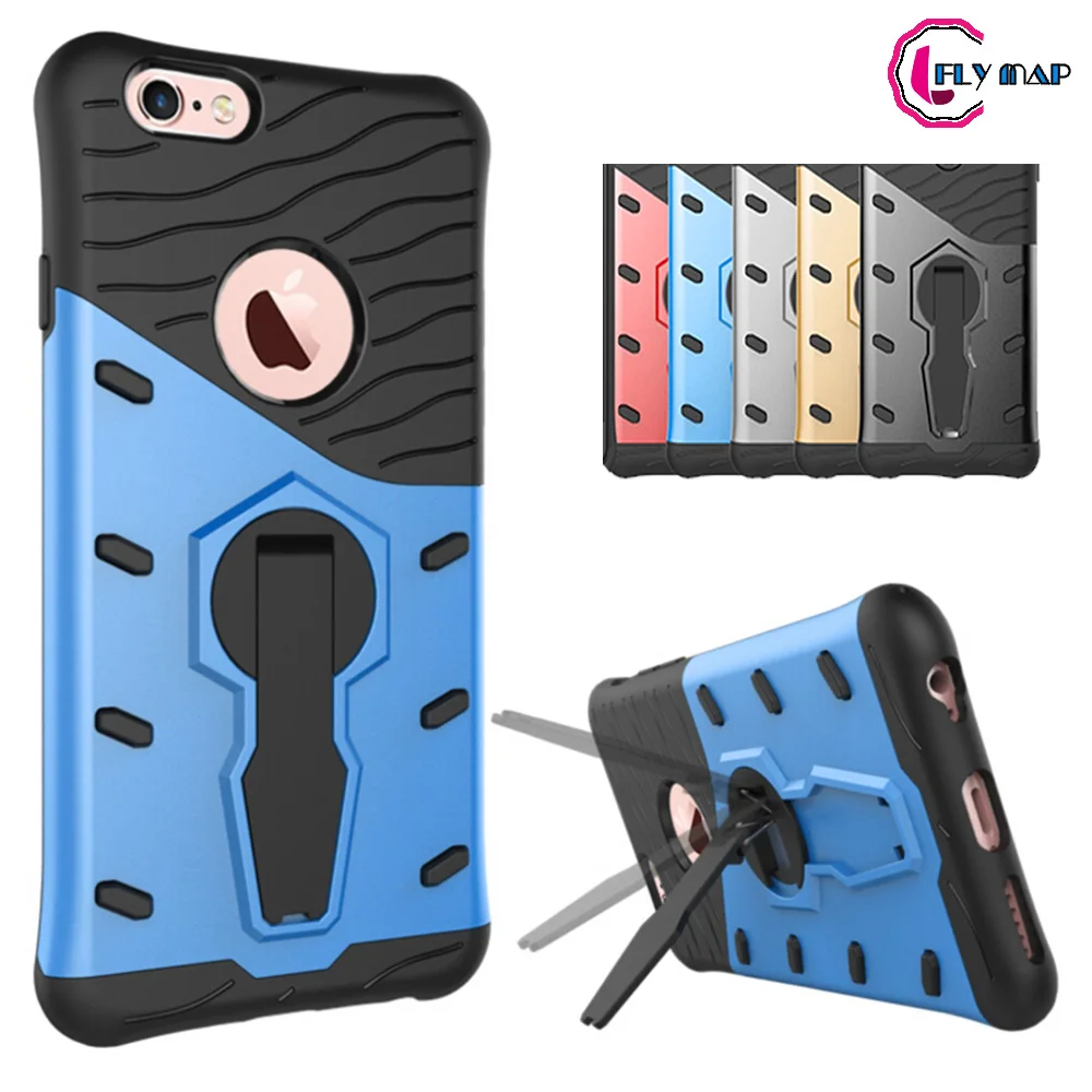 Beste Armor Beschermhoes Voor Apple iphone 6 6 s 4.7 #039; #039;inch Case Hard Zware Plastic + Siliconen TPU Voor Apple iphone6 iphone6s Coque