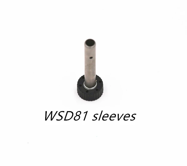 NOVFIX For Weller Tip Wsd81 Wsp80 Solder Tip Station Iron Sleeve + ETT Soldering Iron Tip Electric Soldering Irons