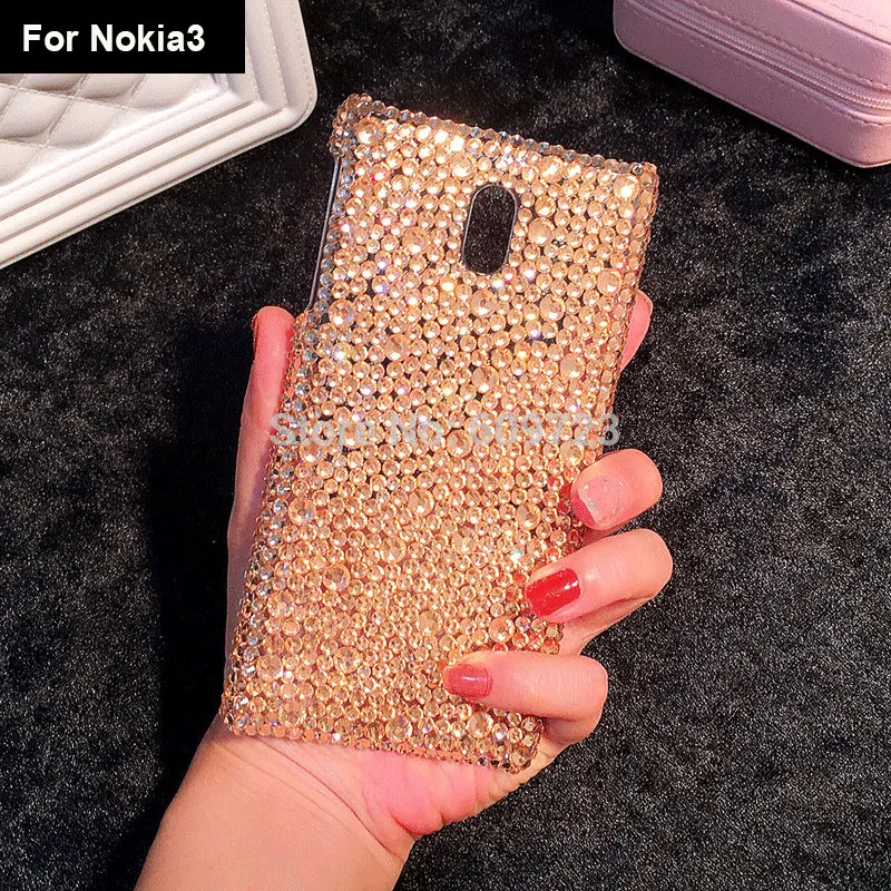 For Nokia 3 Full Diamond cover Rhinestone Case |