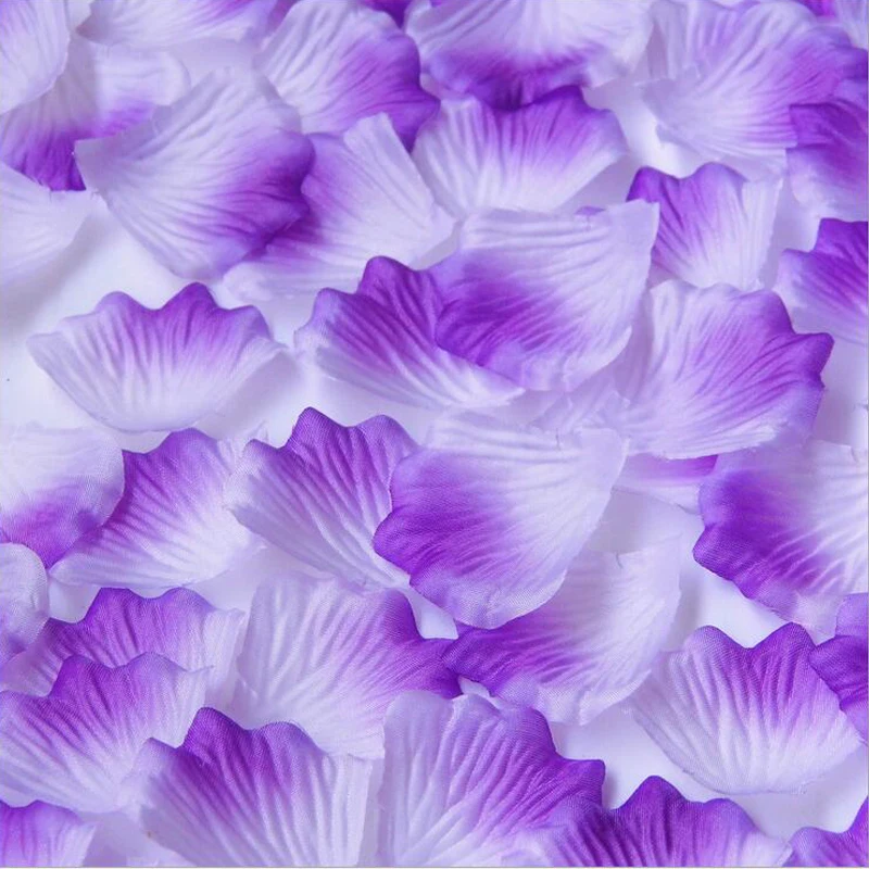 1000Pcs Bulk Rose Petals Artificial Fake Silk Rose Petals Can Be Reused Petals 38 Colors Wedding Decoration Supplies Hot