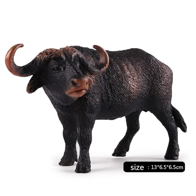 Buy African Buffalo Figurines Animal Ornaments Decor