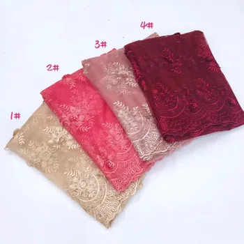 

BEAUTIFICAL New style French net lace fabric 3D flower African tulle mesh lace fabric nigerian lace fabrics 5yards/lot JYN300